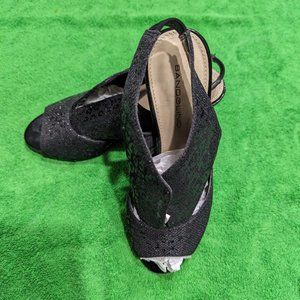 Bandolino Sparkly Open Toe Sandal Heels perfect to party!